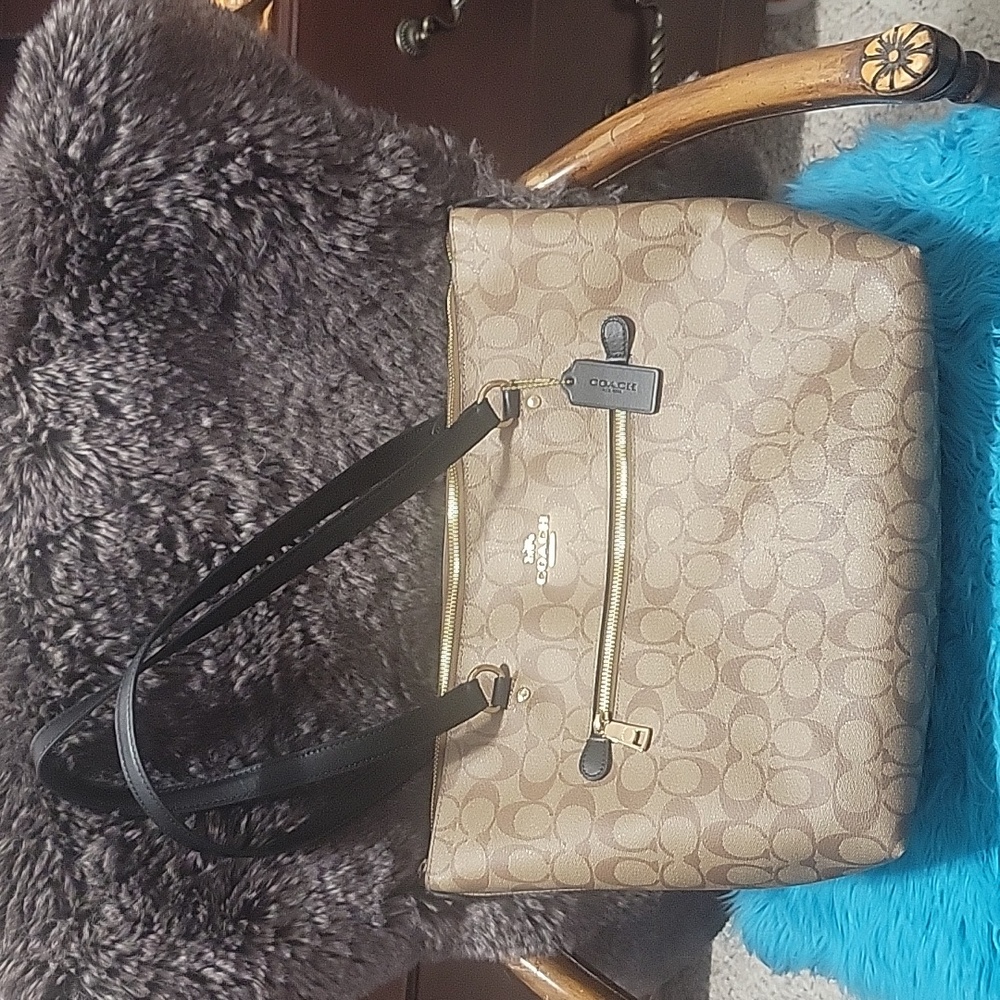 COACH SIGNATURE TOTE BAG